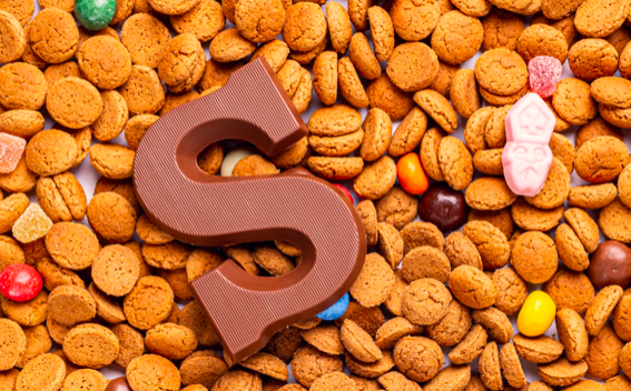 Sinterklaas op bezoek