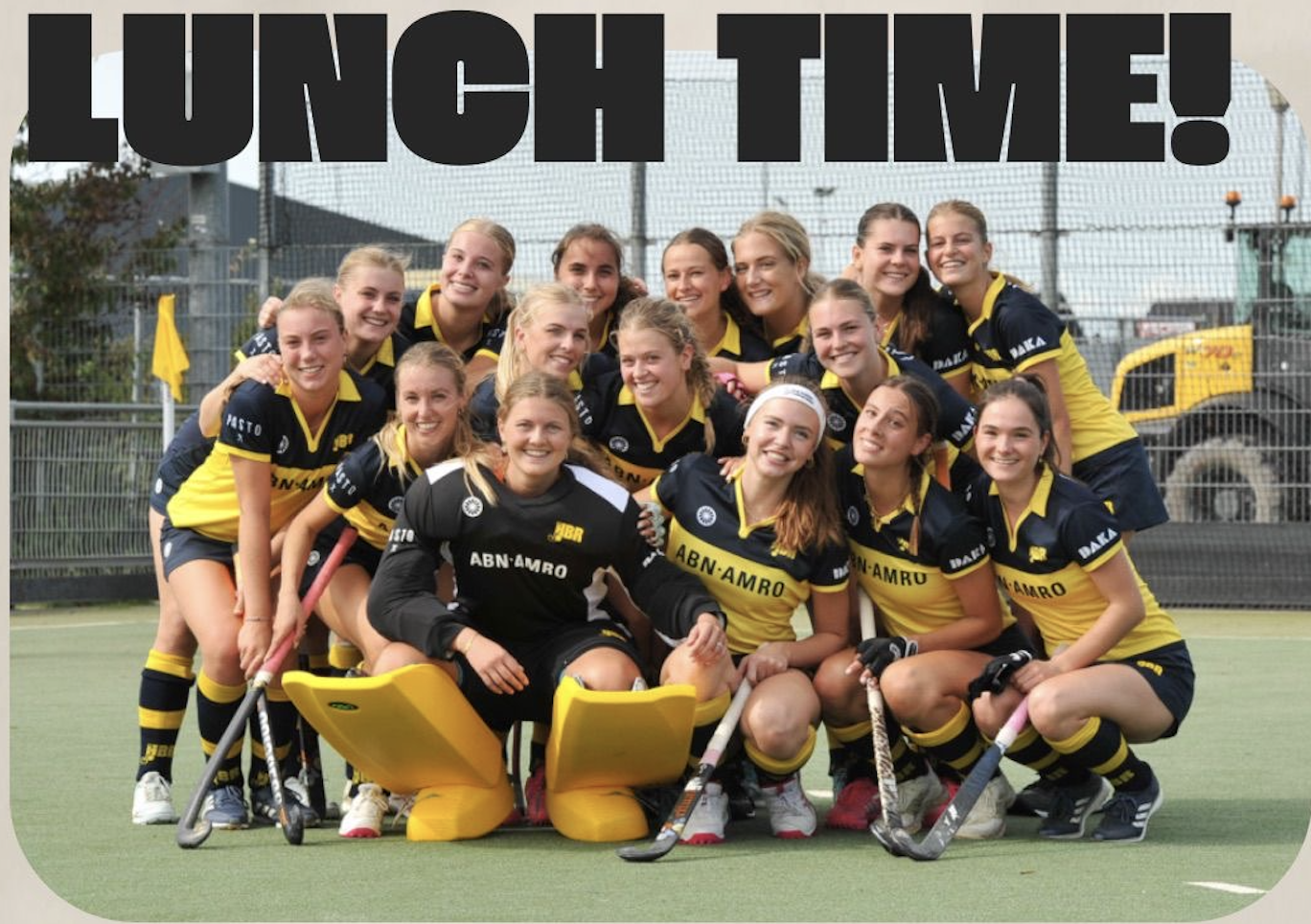 Er wordt een lunch voor je gekookt!